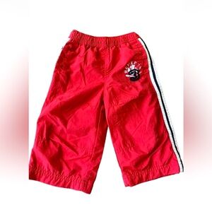 Childrens Place, 12 Months, Red Track Pants Sweats Joggers, Elastic Waist